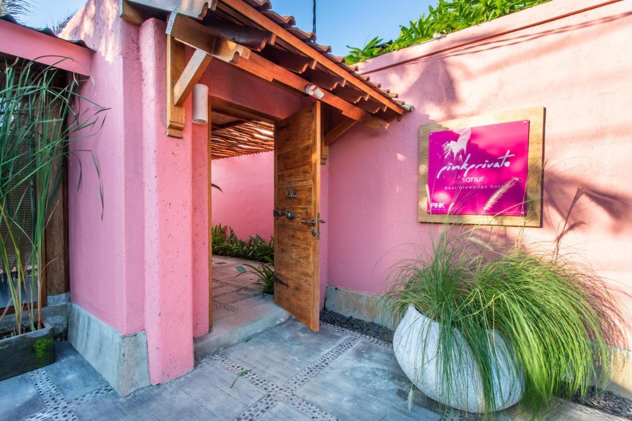 Pinkprivate Sanur - For Cool Adults Only Bed and Breakfast Exteriör bild